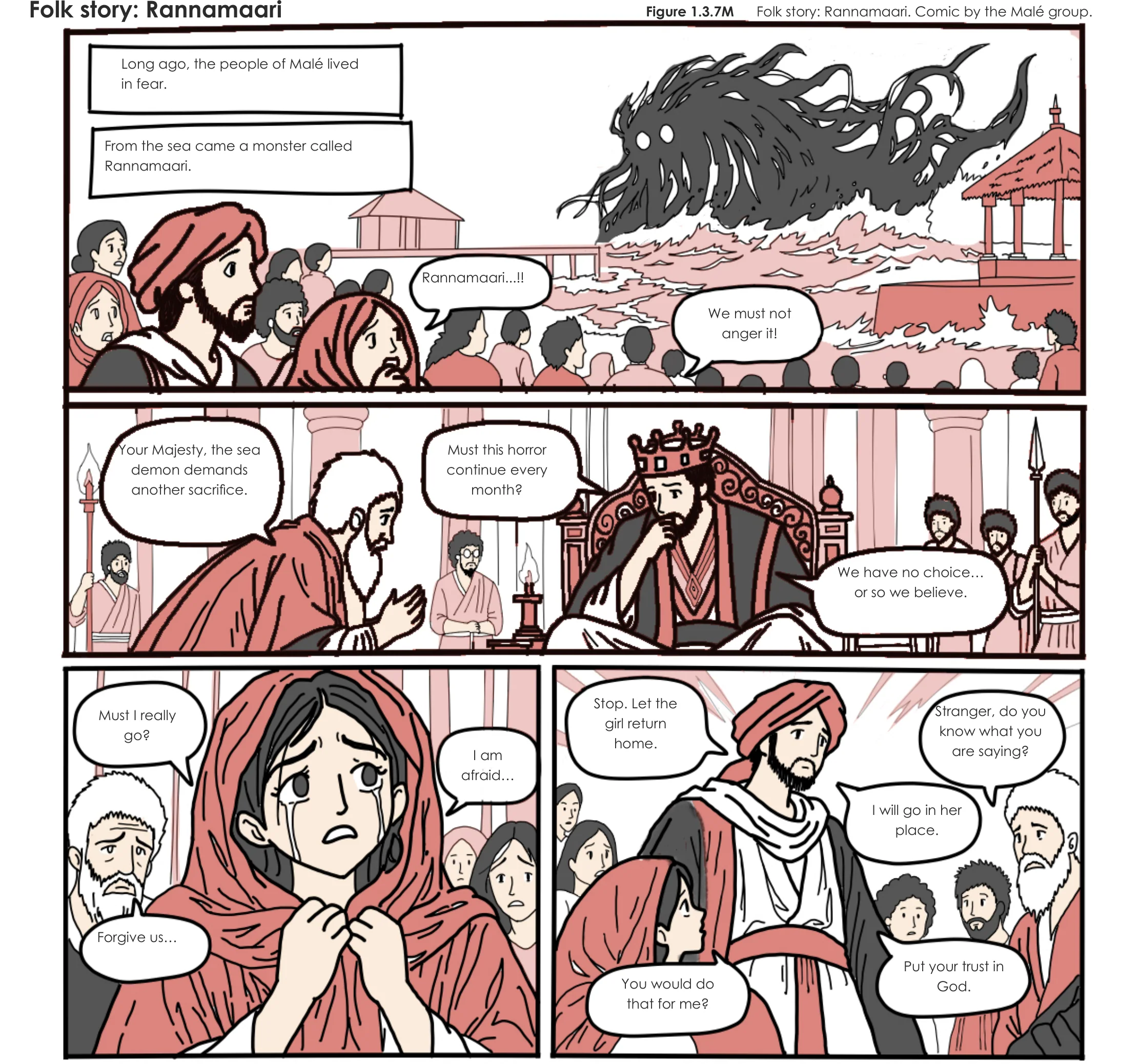 Page from the book: 1.3 History and culture, Malé. Its text is given below, under "Read this page as text".