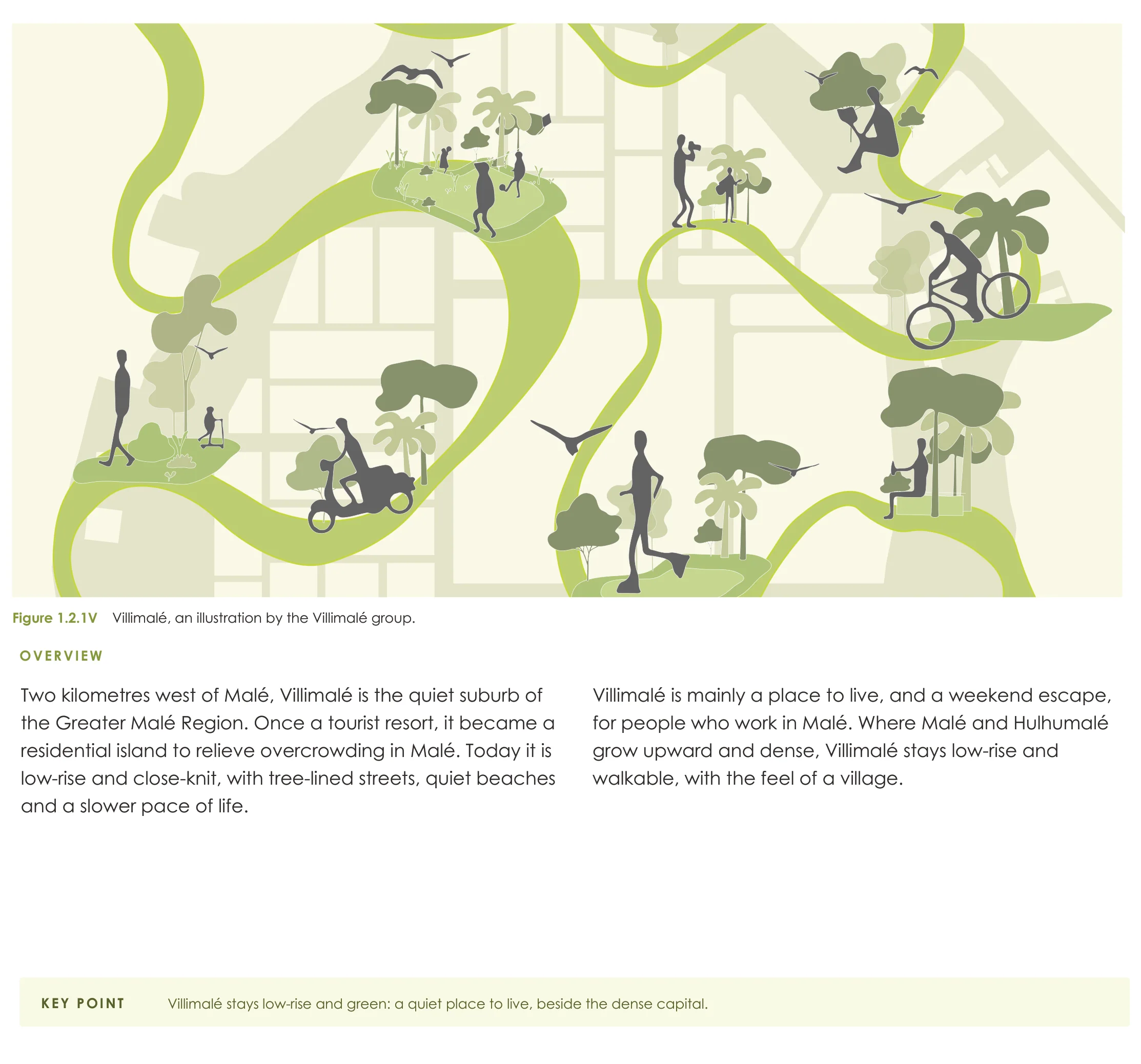 Page from the book: 1.2 Island introduction, Villimalé. Its text is given below, under "Read this page as text".
