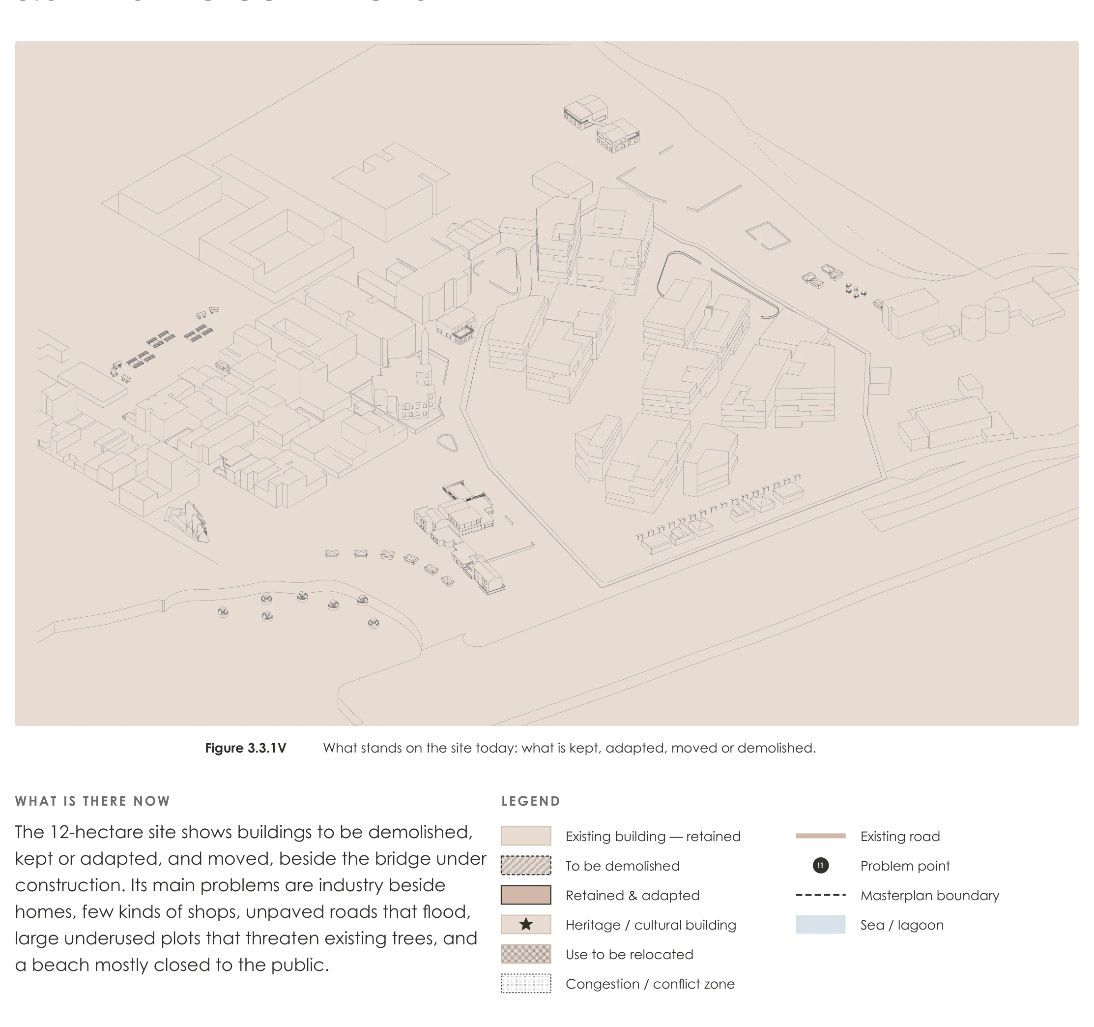 Page from the book: 3.3 Existing conditions, Villimalé. Its text is given below, under "Read this page as text".