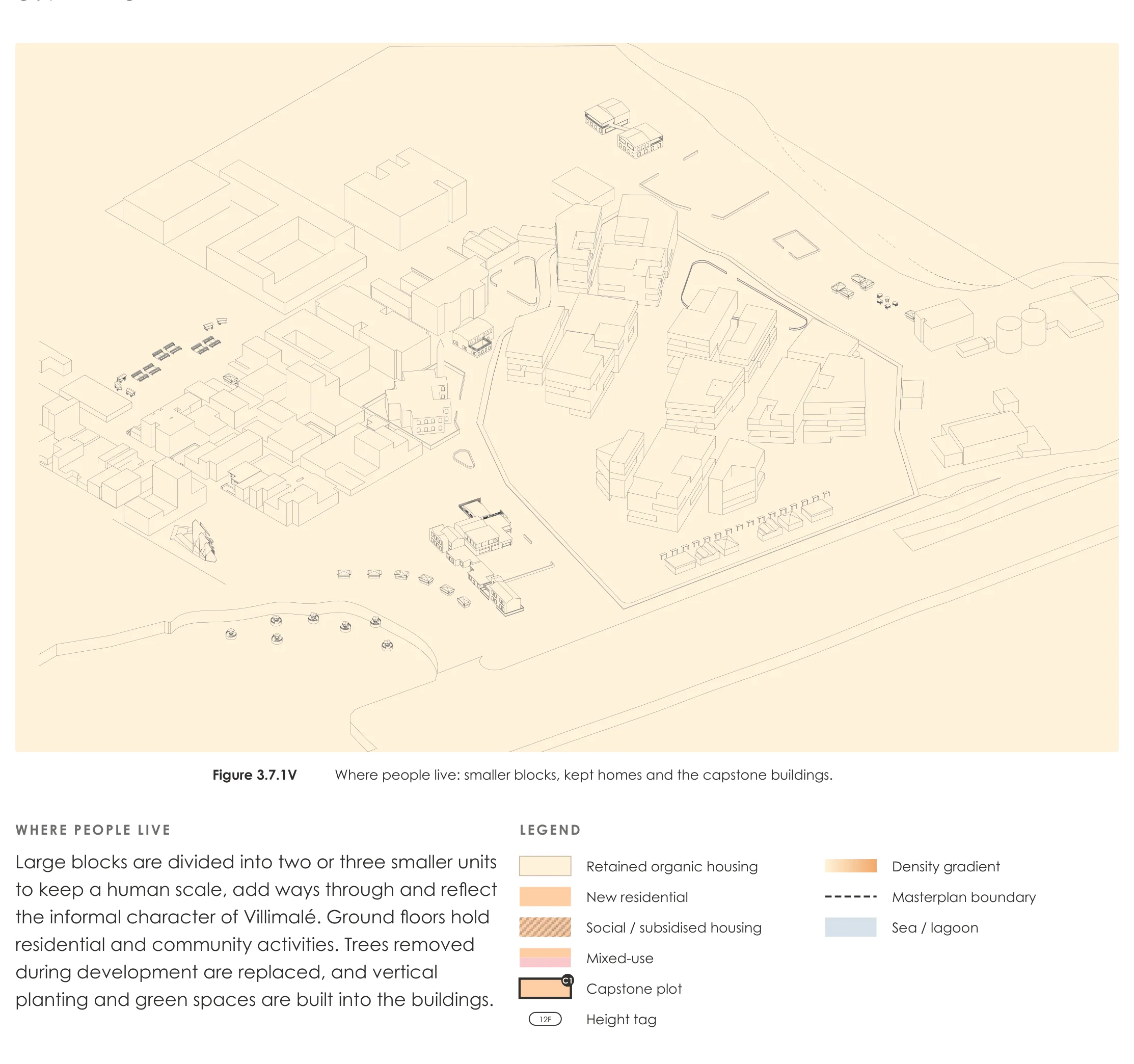 Page from the book: 3.7 Residential, Villimalé. Its text is given below, under "Read this page as text".