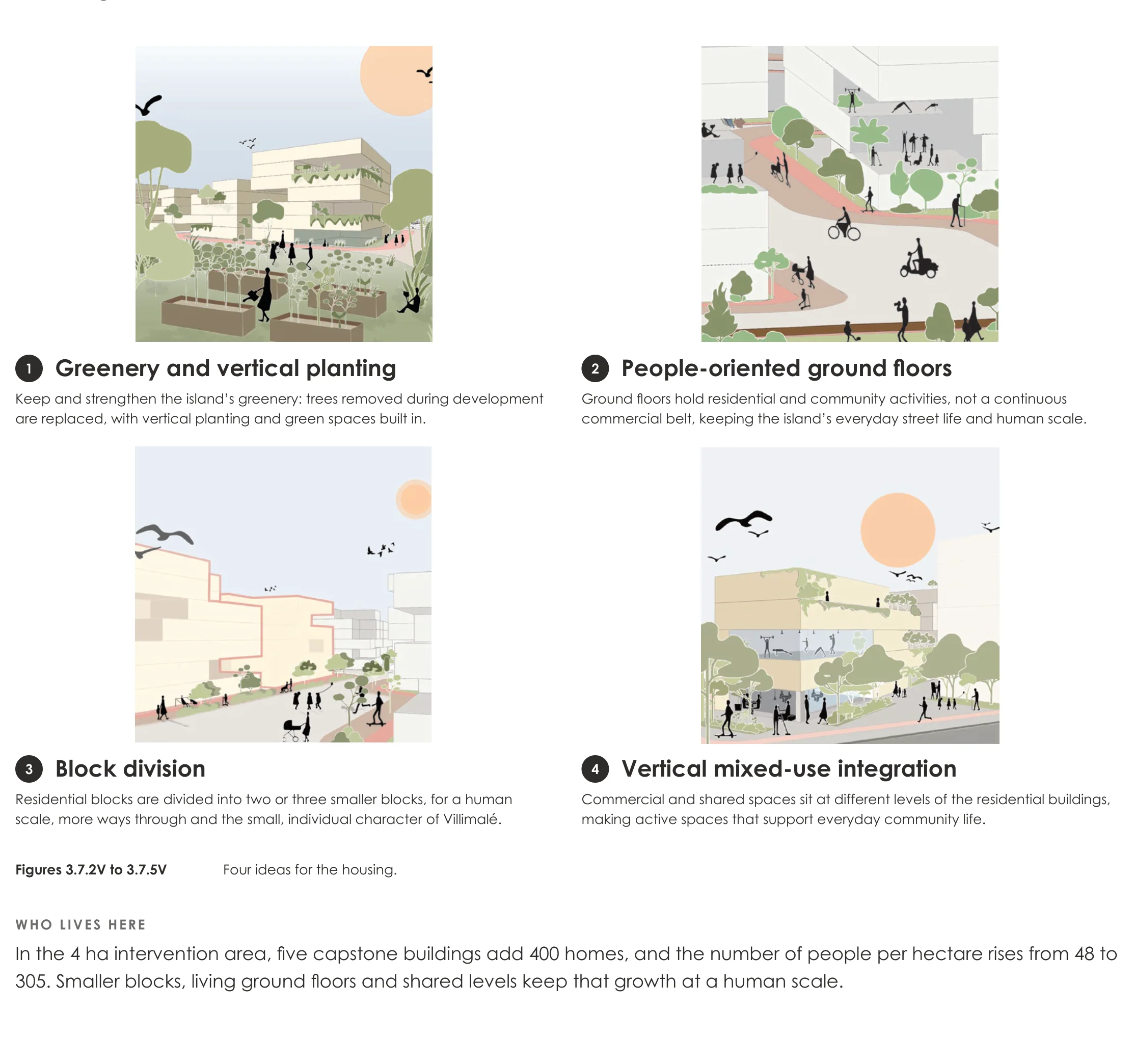 Page from the book: 3.7 Residential, Villimalé. Its text is given below, under "Read this page as text".